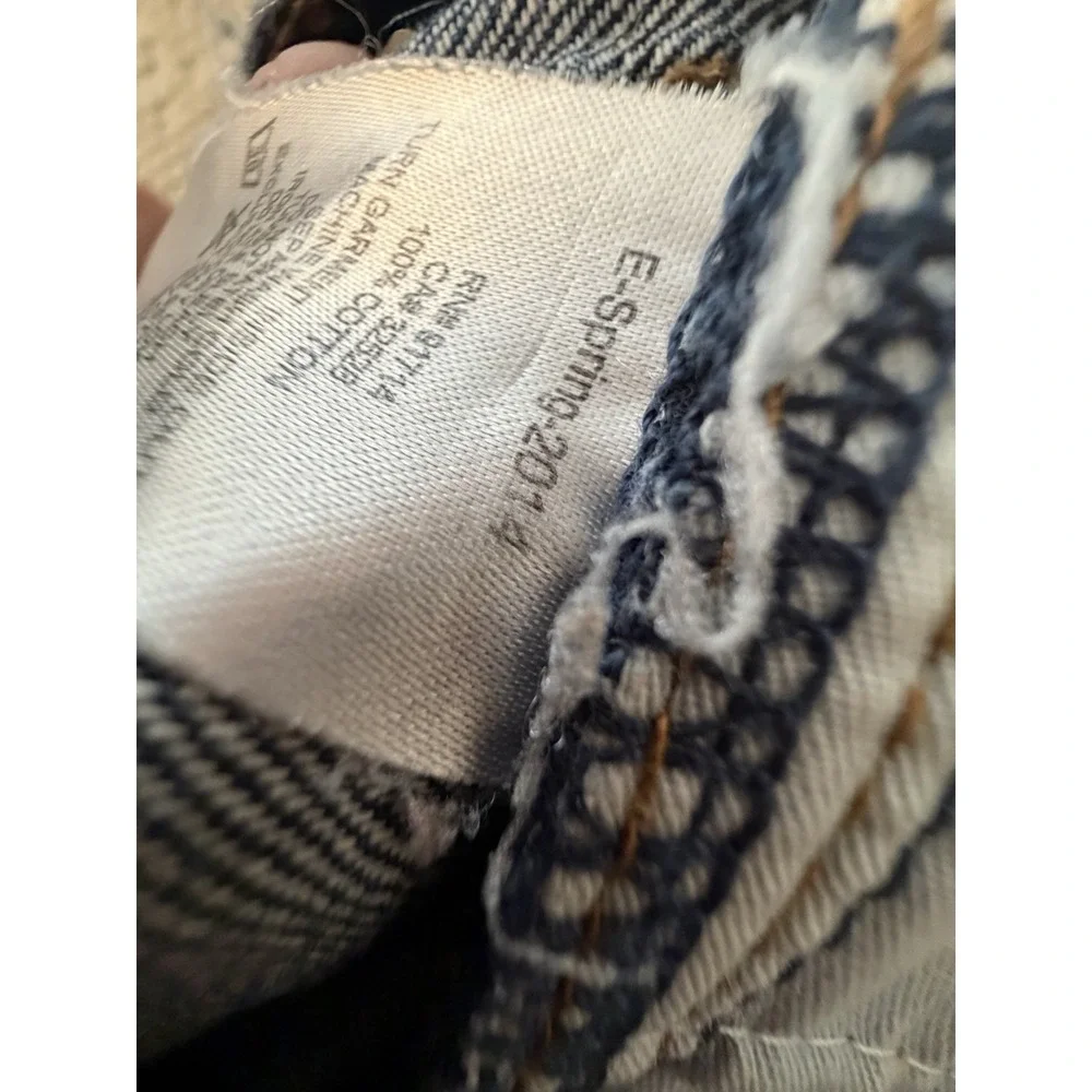 Armani Exchange‎ Jeans A|X Men Straight Leg 32 R 32 Inseam 2014 Y2K 100% Cotton